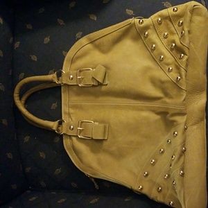 Leather pocket book made in Italy.